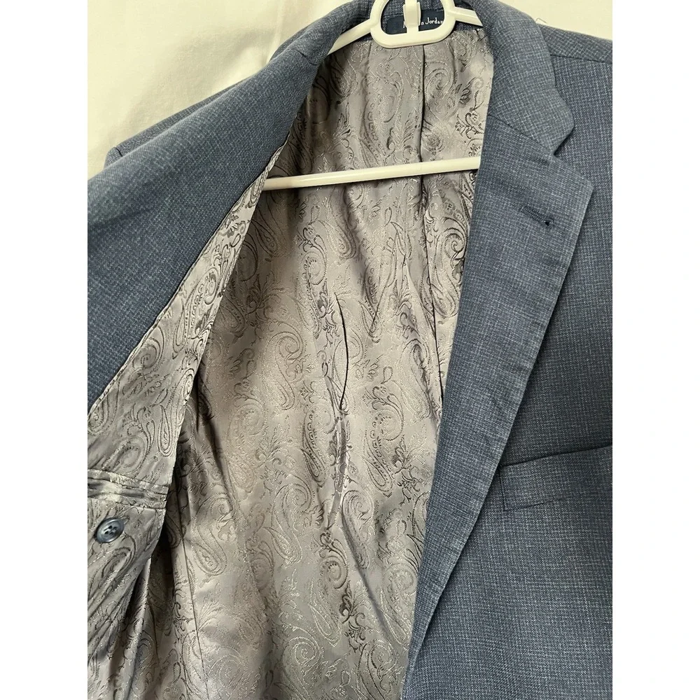 Turnbury Suit Jacket/ Sport Coat Men's‎ 38 Regular Blue